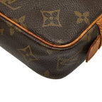 Louis Vuitton Monogram Pochette Marly Bandouliere Crossbody Shoulder Bag — view 6