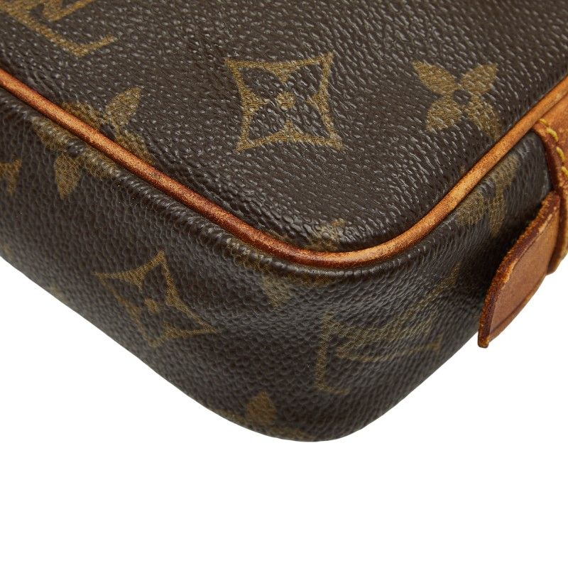 Louis Vuitton Monogram Pochette Marly Bandouliere Crossbody Shoulder Bag — view 6