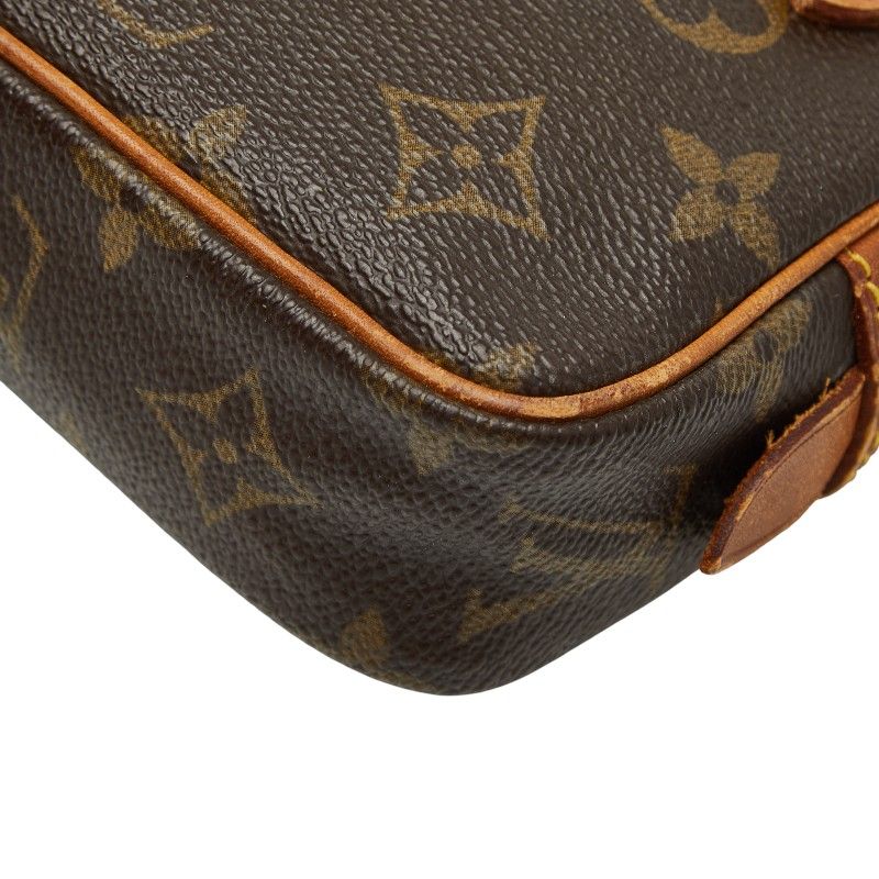 Louis Vuitton Monogram Pochette Marly Bandouliere Crossbody Shoulder Bag — view 4