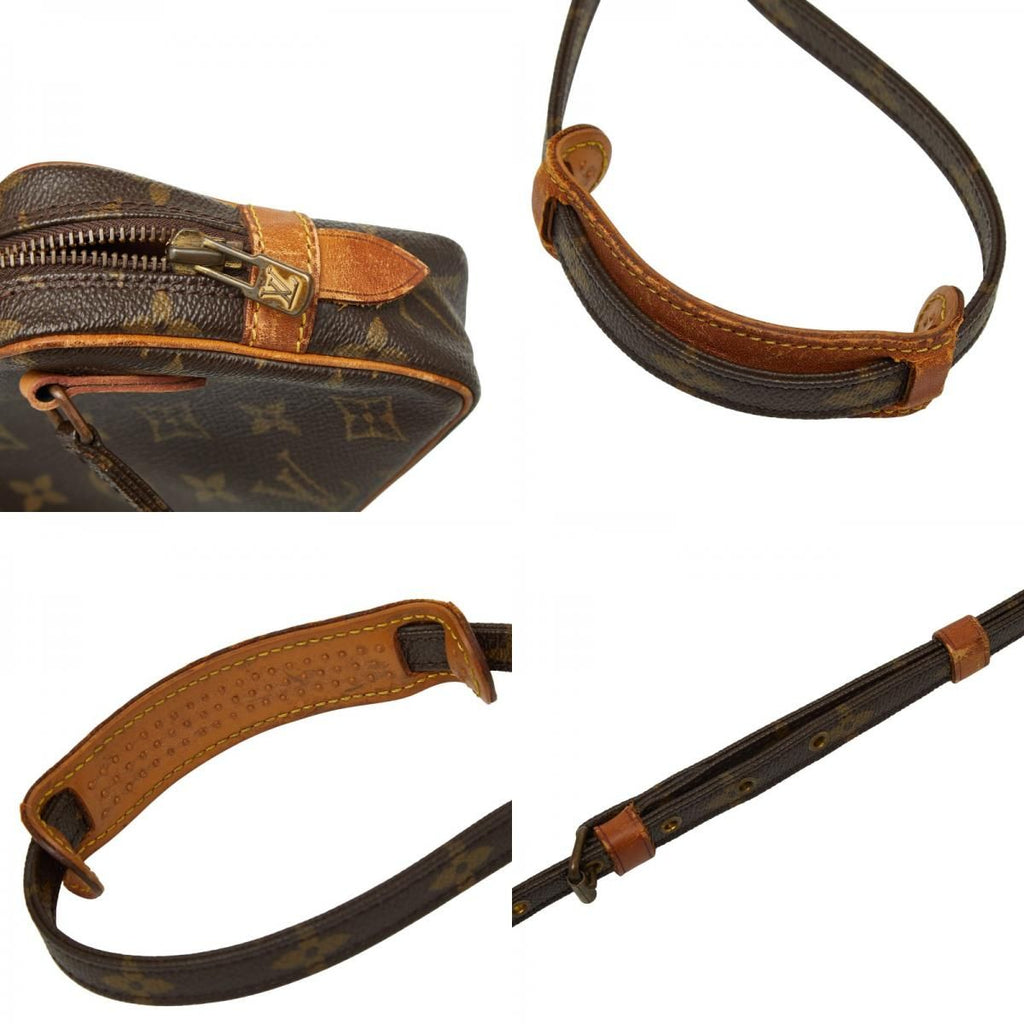 Louis Vuitton Monogram Pochette Marly Bandouliere Crossbody Shoulder Bag — view 9
