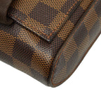 Louis Vuitton Damier Geronimos Body Bag Brown Leather — view 6
