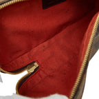 Louis Vuitton Damier Geronimos Body Bag Brown Leather — view 8