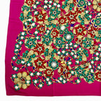 Chanel Silk Extra Large Scarf Pattern Pink — view 5
