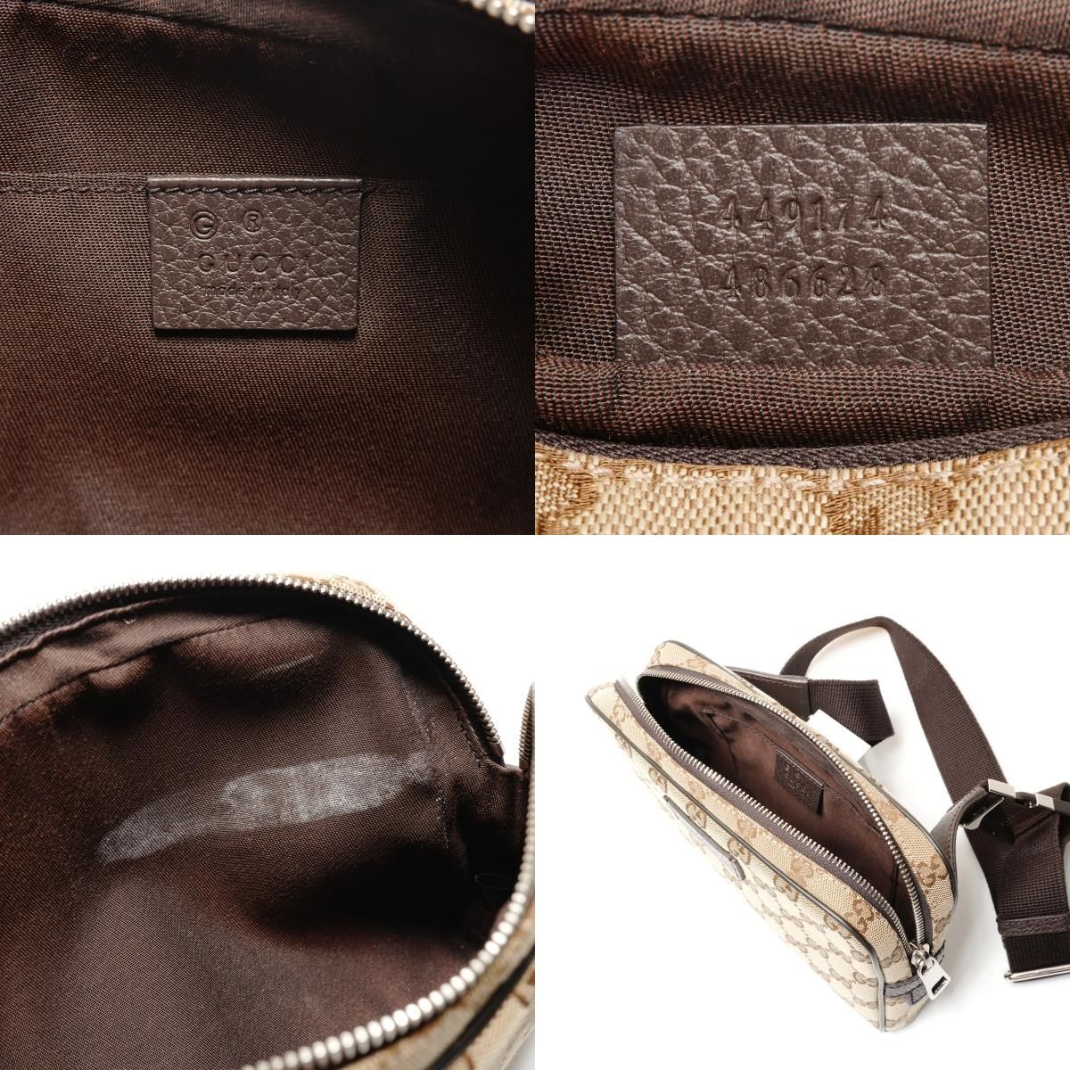 Gucci Waist Bag GG Canvas — view 9