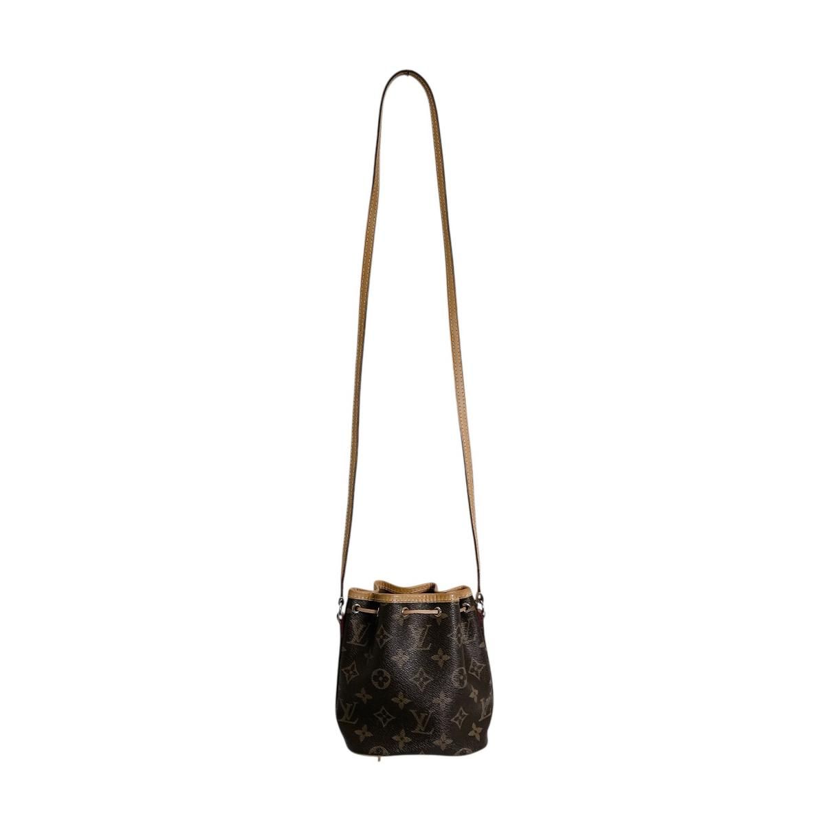 Louis Vuitton Monogram Crossbody Nano Noe Shoulder Bag — view 3
