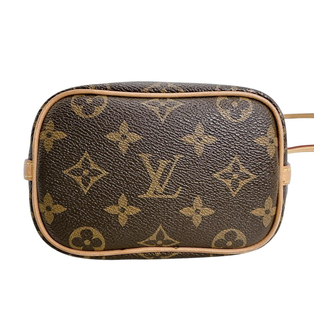 Louis Vuitton Monogram Crossbody Nano Noe Shoulder Bag — view 5