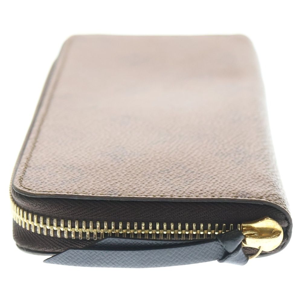 Louis Vuitton Monogram Reverse Portefeuille Clemence Long Wallet Beige — view 3