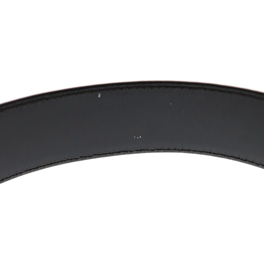 Gucci Interlocking Guccissima Leather Belt Gold — view 5