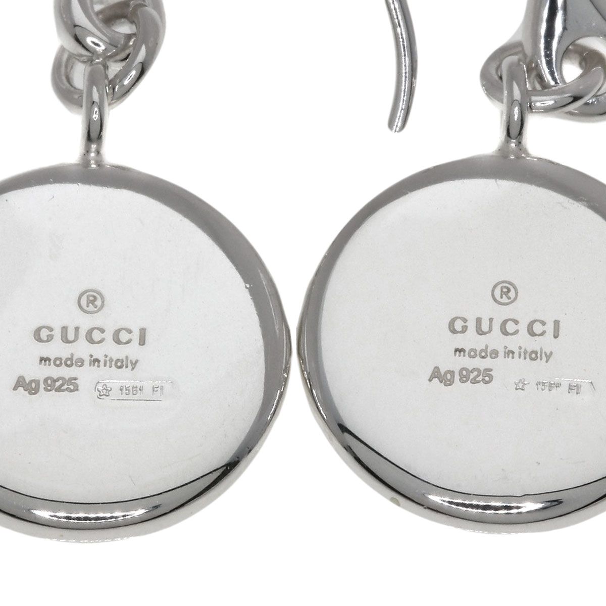 Gucci Circle Logo Hook Earrings — view 3