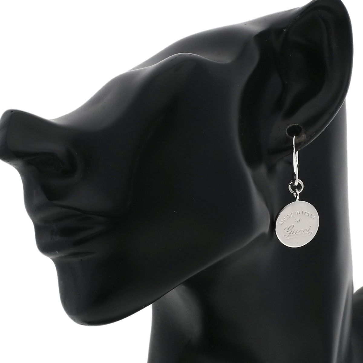 Gucci Circle Logo Hook Earrings — view 4