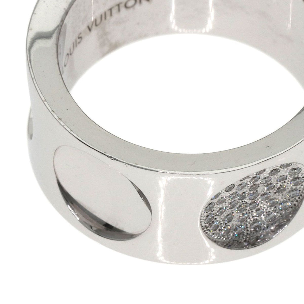 Louis Vuitton Grand Bag Empreinte Diamond 53 Ring 18K White Gold — view 8
