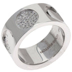 Louis Vuitton Grand Bag Empreinte Diamond 53 Ring 18K White Gold