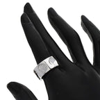 Louis Vuitton Grand Bag Empreinte Diamond 53 Ring 18K White Gold