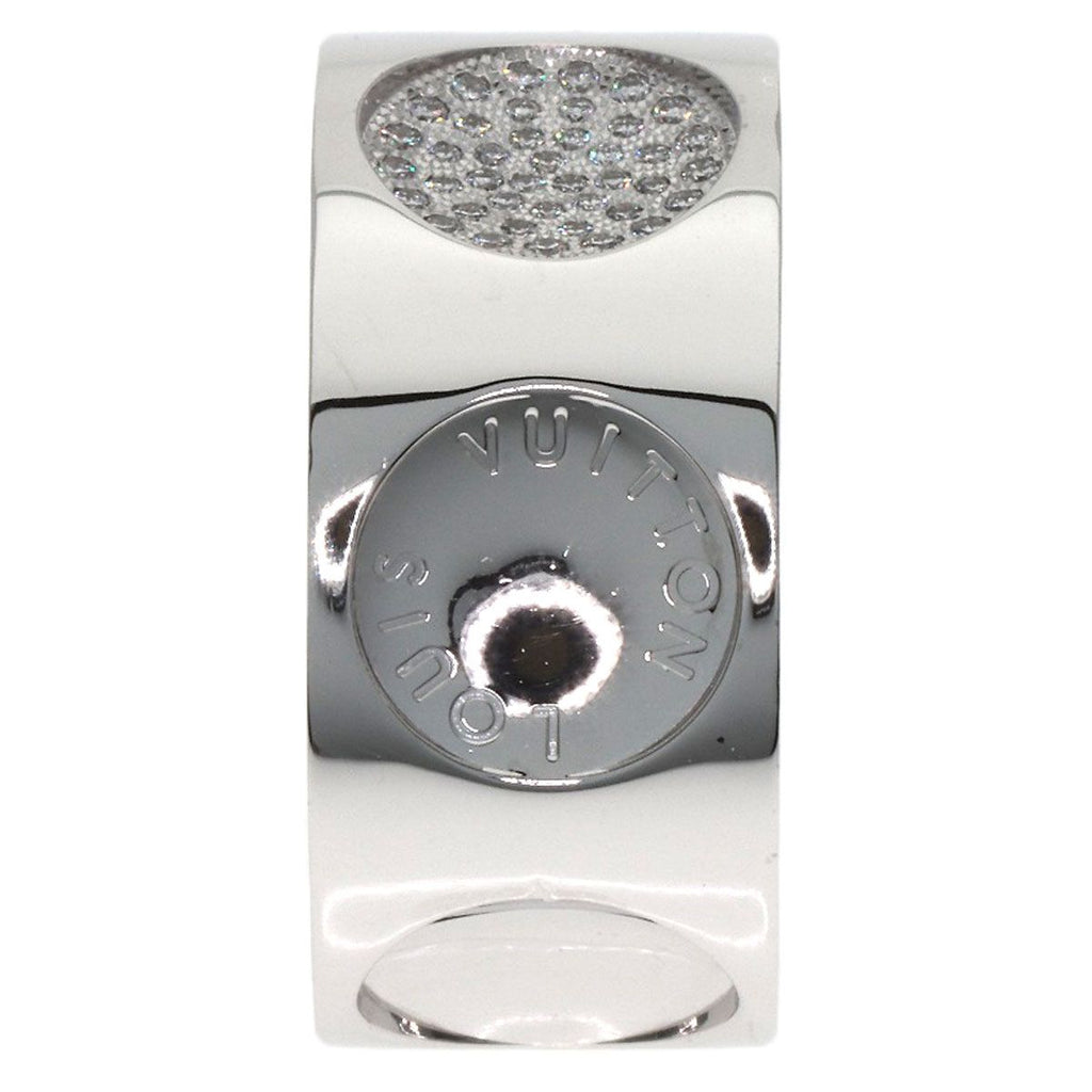 Louis Vuitton Grand Bag Empreinte Diamond 53 Ring 18K White Gold — view 4