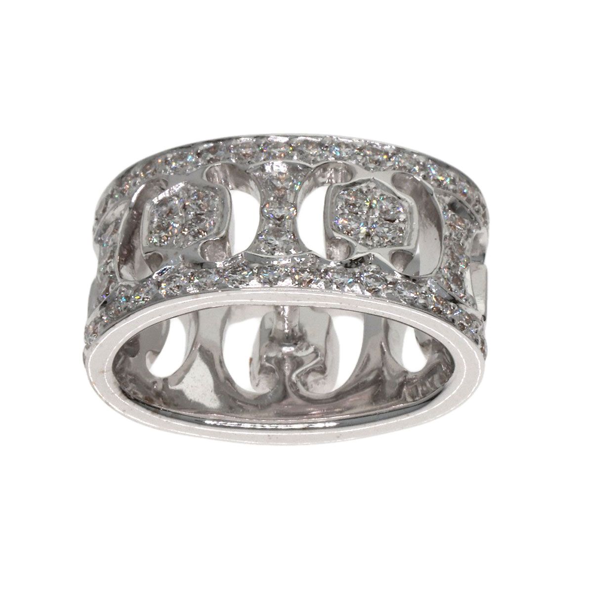 Celine Diamond Pendant Top 18K White Gold — view 3