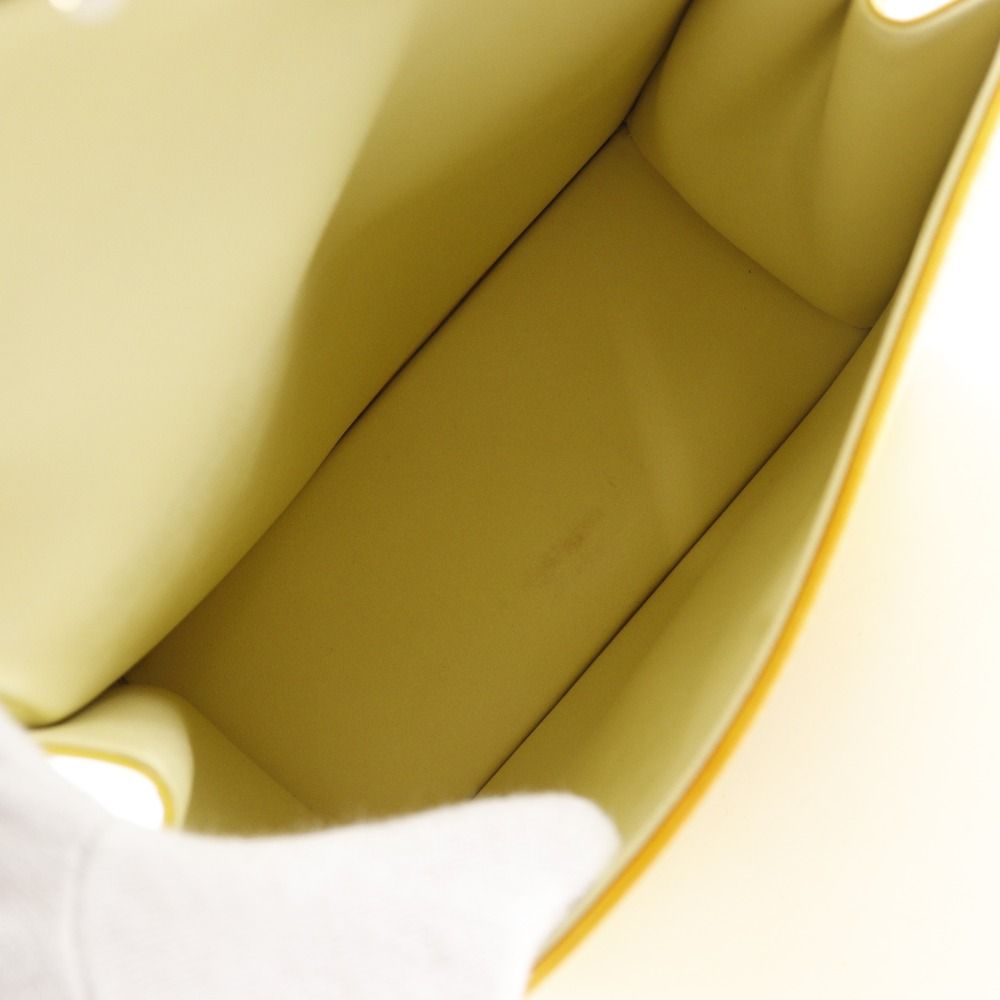 Louis Vuitton Spring Street Monogram Vernis Yellow Handbag — view 6
