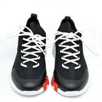 Hermes Sneakers Lift 37.5 Black White Orange — view 3