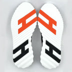 Hermes Sneakers Lift 37.5 Black White Orange — view 8