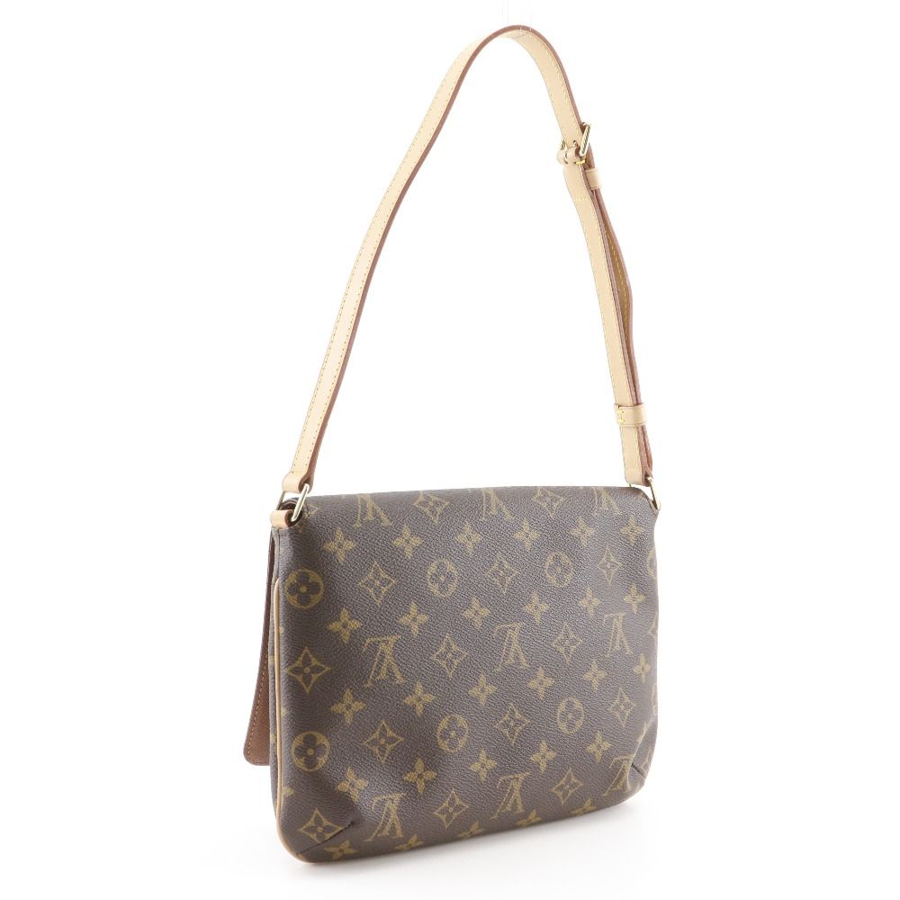 Louis Vuitton Musette Tango Short Shoulder Monogram Canvas Brown — view 3
