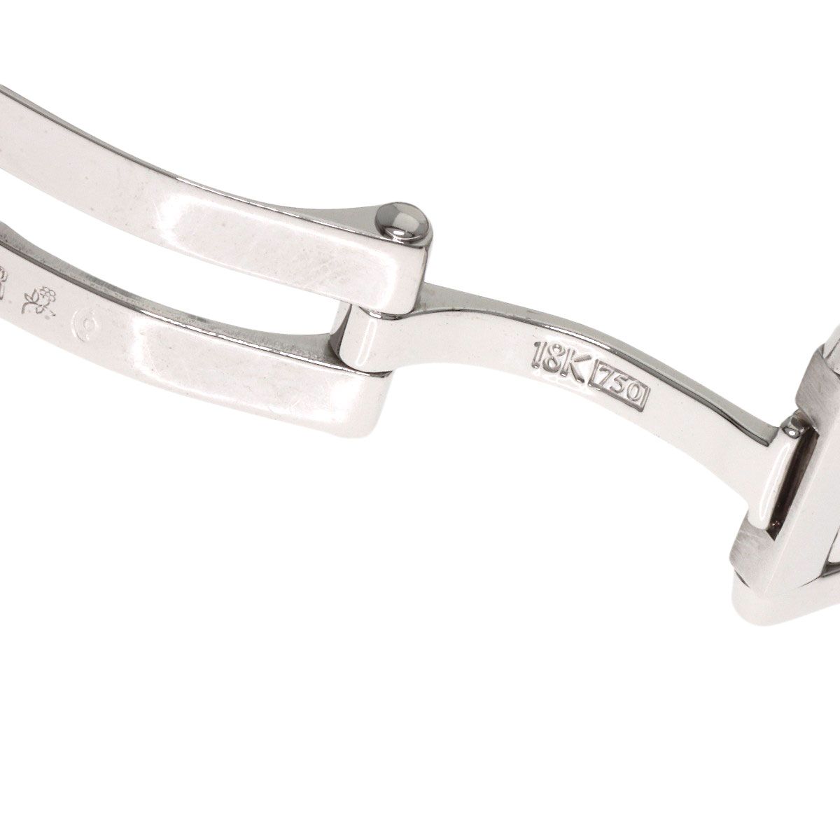 Cartier Tank Francaise SM Bezel Diamond Watch 18K White Gold — view 9