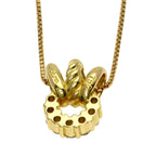 Celine Diamond Necklace 18K Yellow Gold — view 4