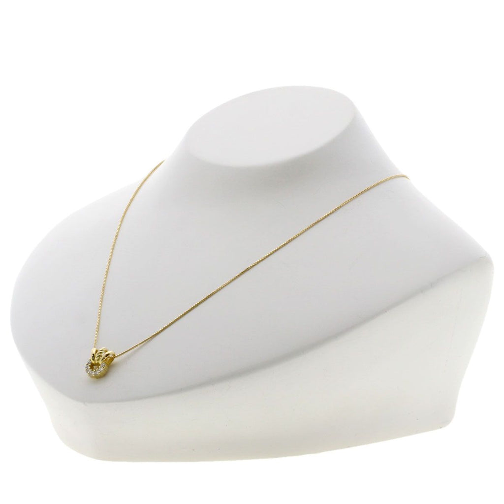 Celine Diamond Necklace 18K Yellow Gold — view 5
