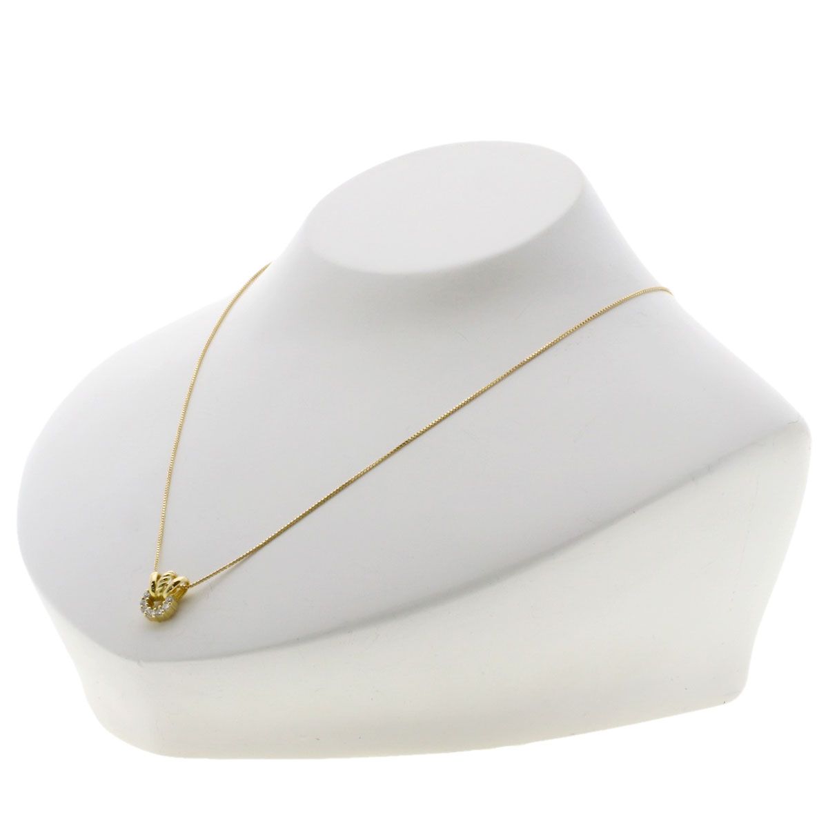Celine Diamond Necklace 18K Yellow Gold — view 5