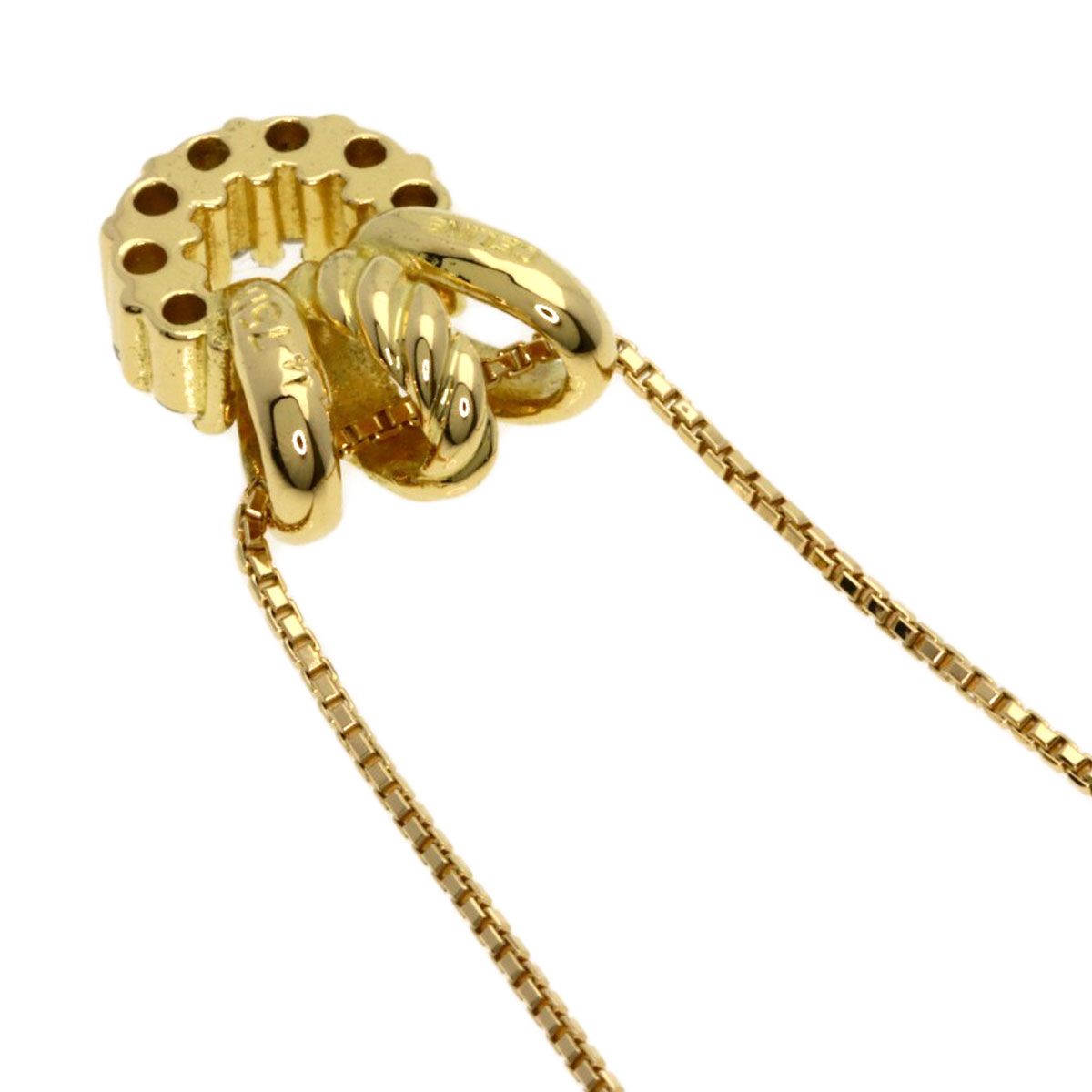 Celine Diamond Necklace 18K Yellow Gold — view 2