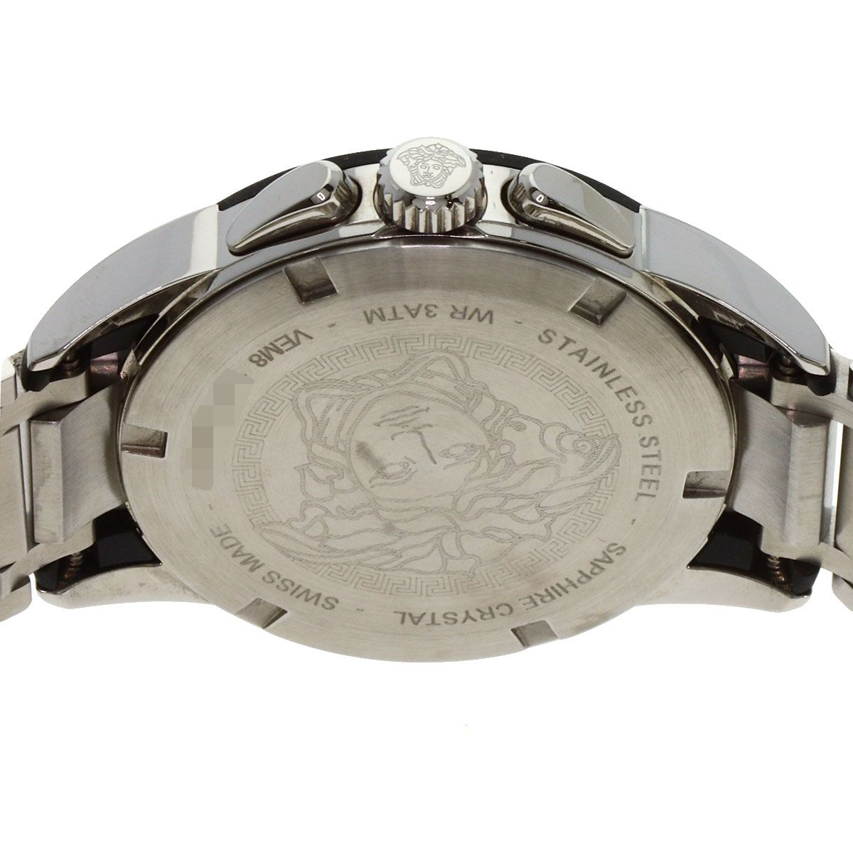 Versace Medusa Chronograph Watch SS — view 7