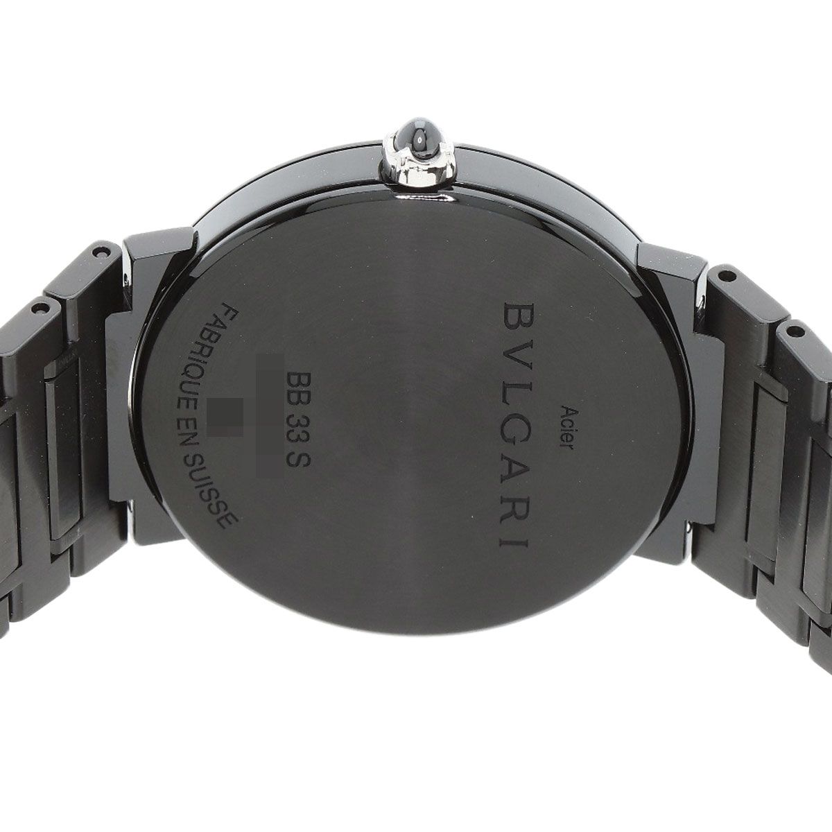 Bvlgari Black Diamond Carbon Watch SS Dlc Boys — view 7