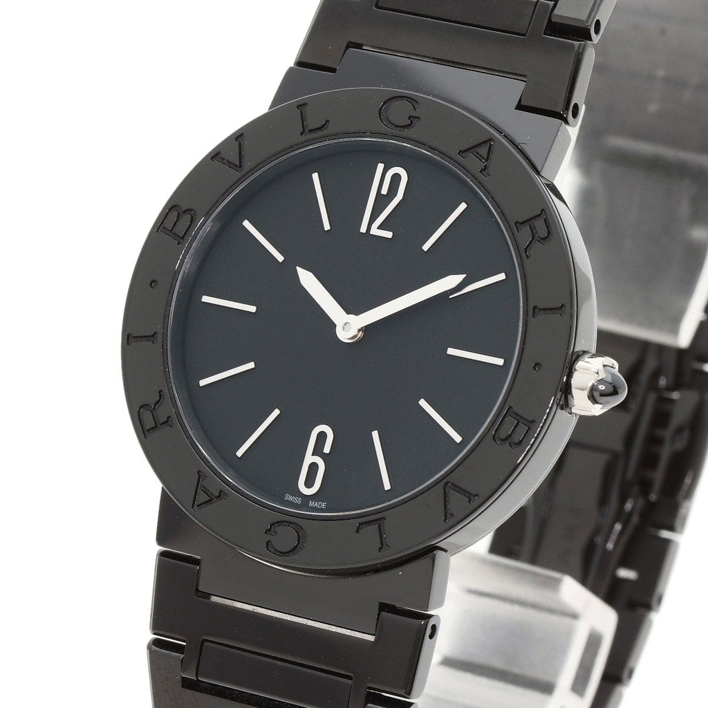 Bvlgari Black Diamond Carbon Watch SS Dlc Boys — view 3