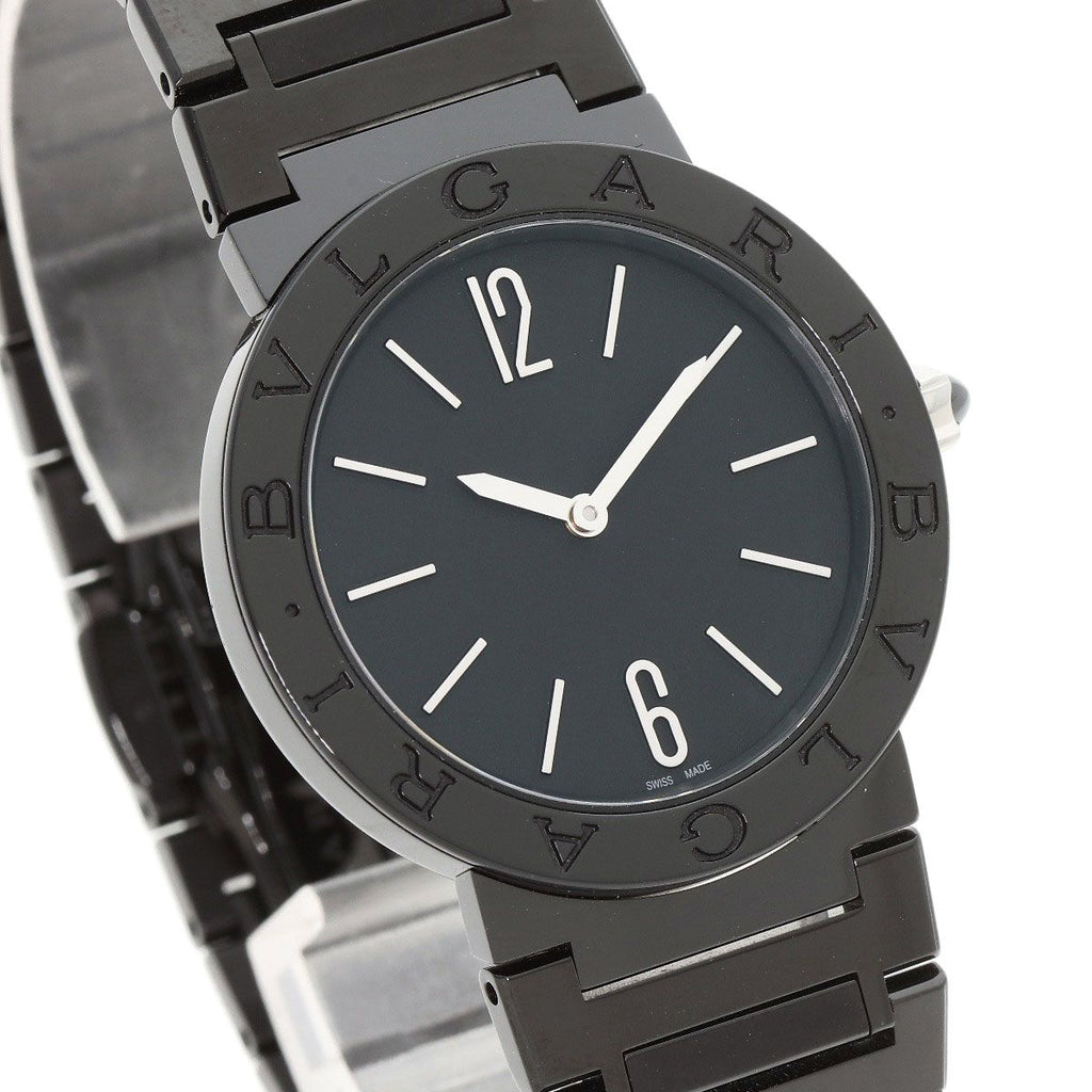 Bvlgari Black Diamond Carbon Watch SS Dlc Boys — view 4