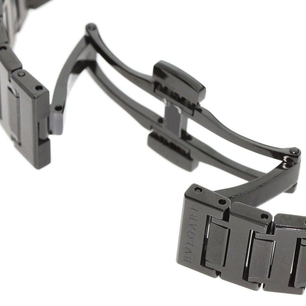Bvlgari Black Diamond Carbon Watch SS Dlc Boys — view 8