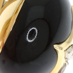 Louis Vuitton Blossom Onyx Diamond 49 Ring 18K Yellow Gold — view 9