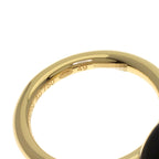 Louis Vuitton Blossom Onyx Diamond 49 Ring 18K Yellow Gold — view 7