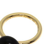 Louis Vuitton Blossom Onyx Diamond 49 Ring 18K Yellow Gold — view 6