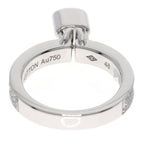 Louis Vuitton Baglock Pave Diamond 48 Ring 18K White Gold — view 5