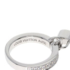 Louis Vuitton Baglock Pave Diamond 48 Ring 18K White Gold — view 6
