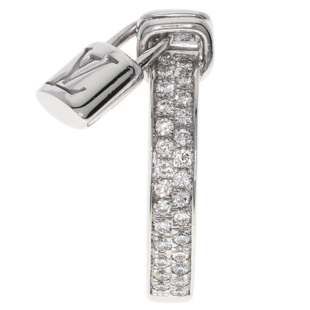 Louis Vuitton Baglock Pave Diamond 48 Ring 18K White Gold — view 4