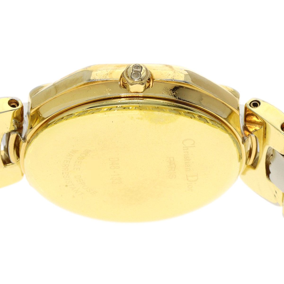 Dior Christian Octagon Watch SS Ssxgp — view 7