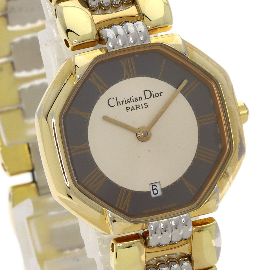 Dior Christian Octagon Watch SS Ssxgp — view 4