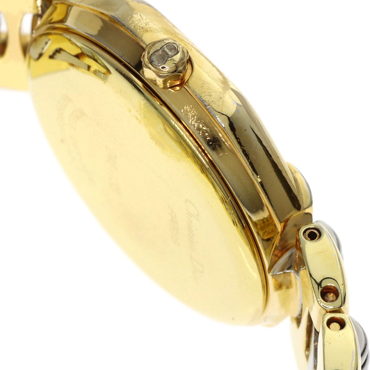 Dior Christian Octagon Watch SS Ssxgp — view 9