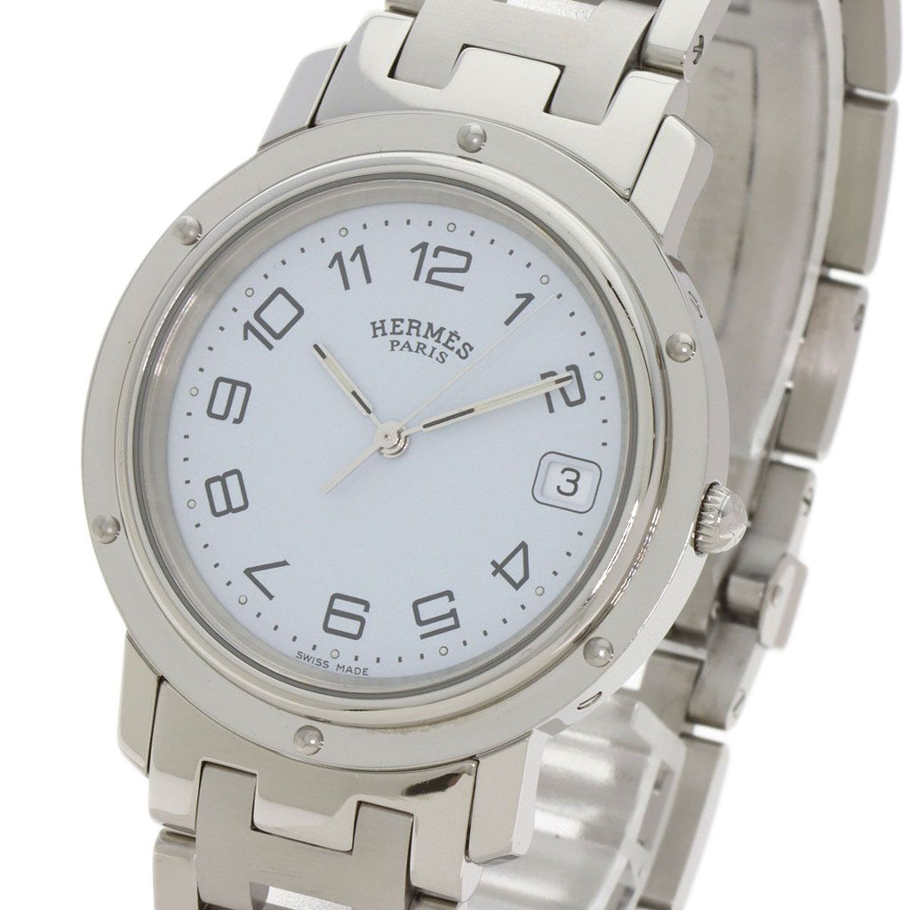 Hermes Clipper Watch SS — view 3