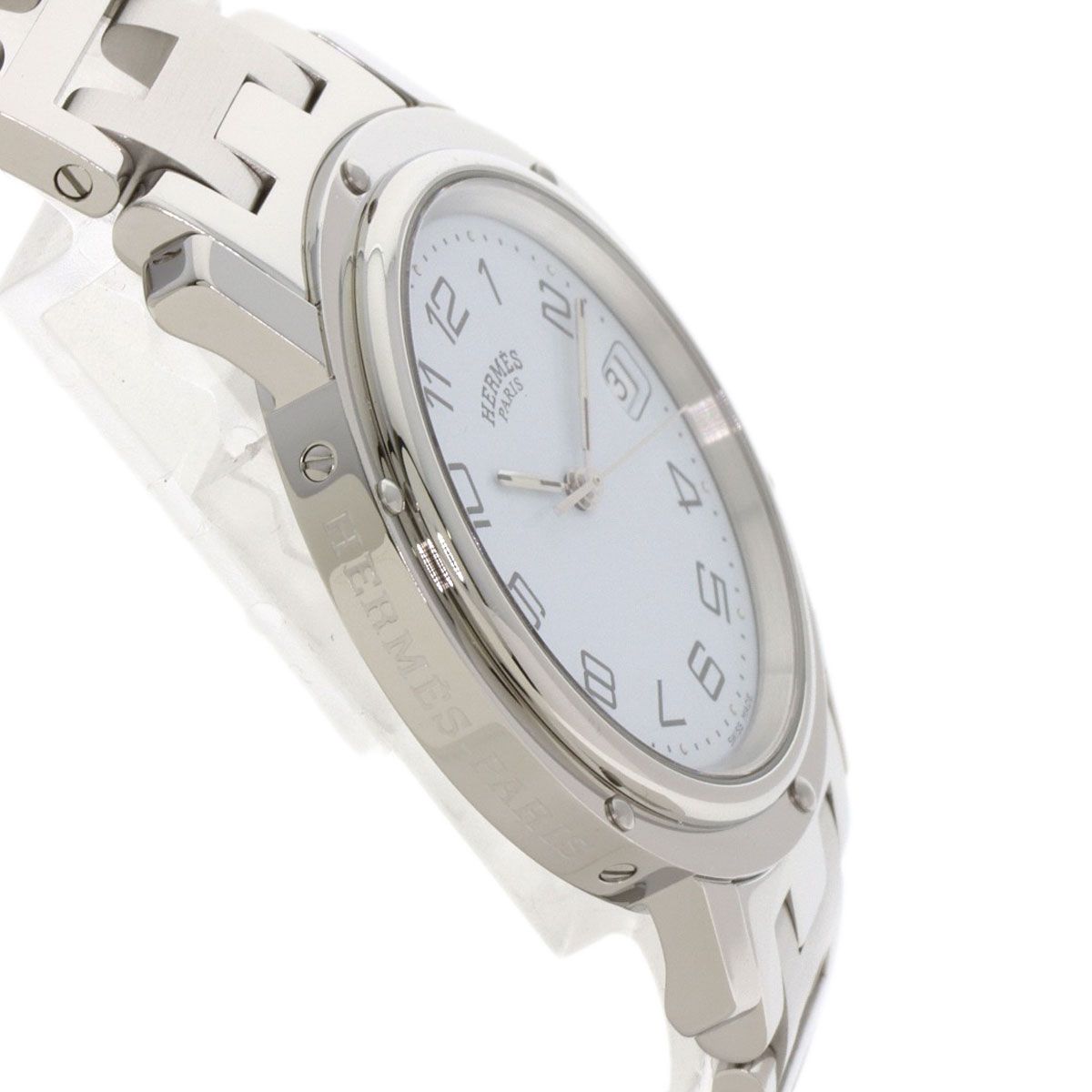 Hermes Clipper Watch SS — view 6