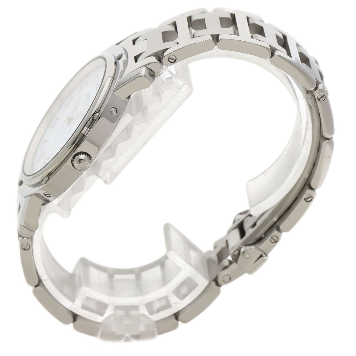 Hermes Clipper Watch SS — view 2