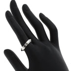 Gucci Straight Rough Ring 18K White Gold — view 6