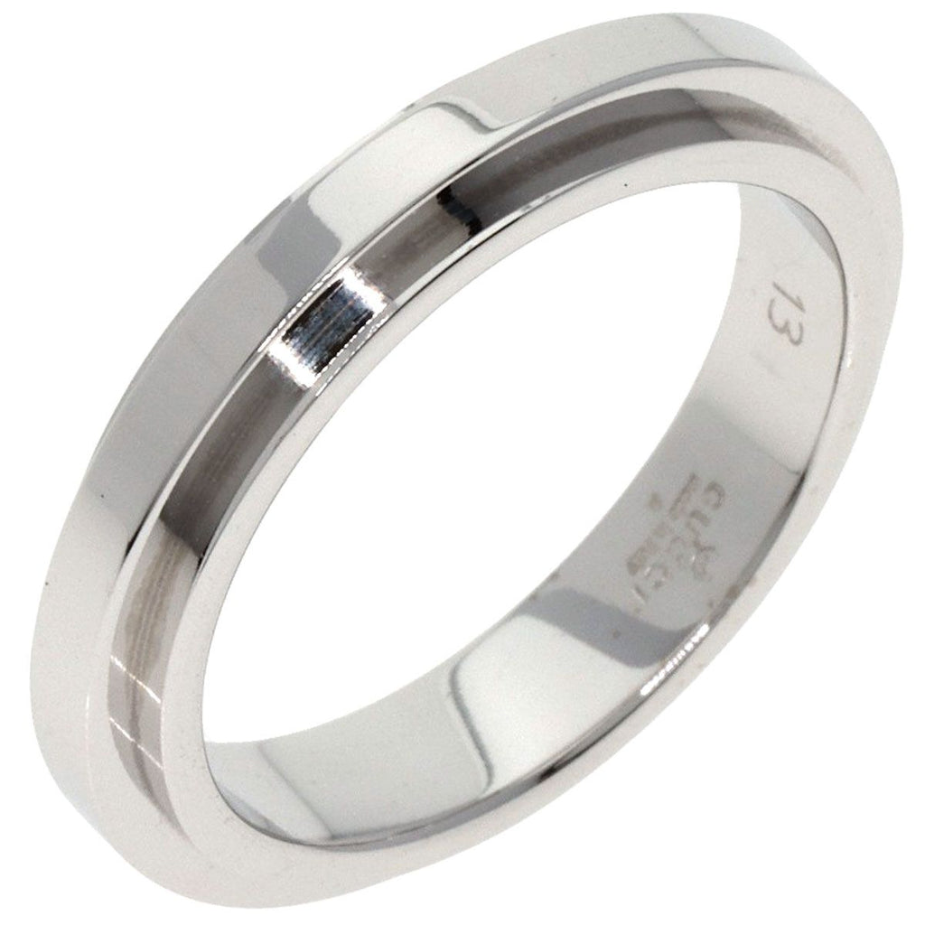 Gucci Straight Rough Ring 18K White Gold — view 2