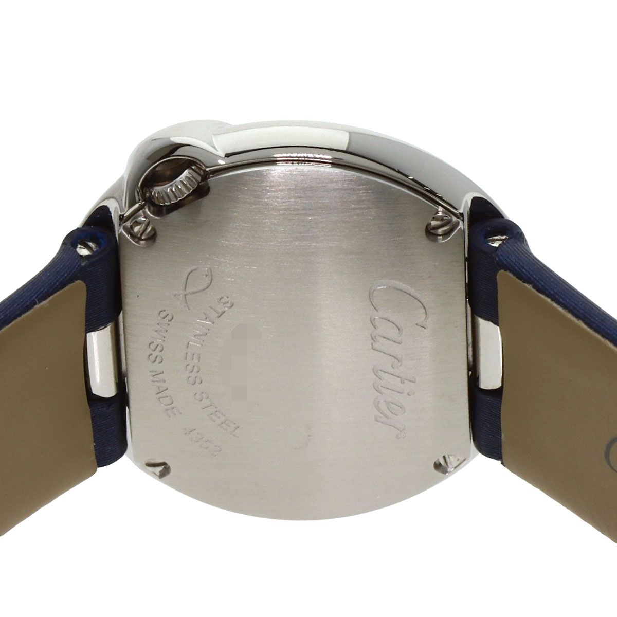 Cartier Ballon Blanc de Cartier Watch SS Leather — view 7