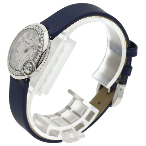 Cartier Ballon Blanc de Cartier Watch SS Leather — view 2