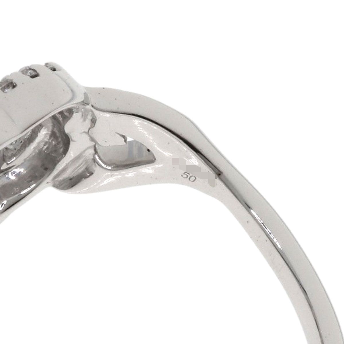 Chanel Camellia Collection Diamond Ring 18K White Gold — view 6